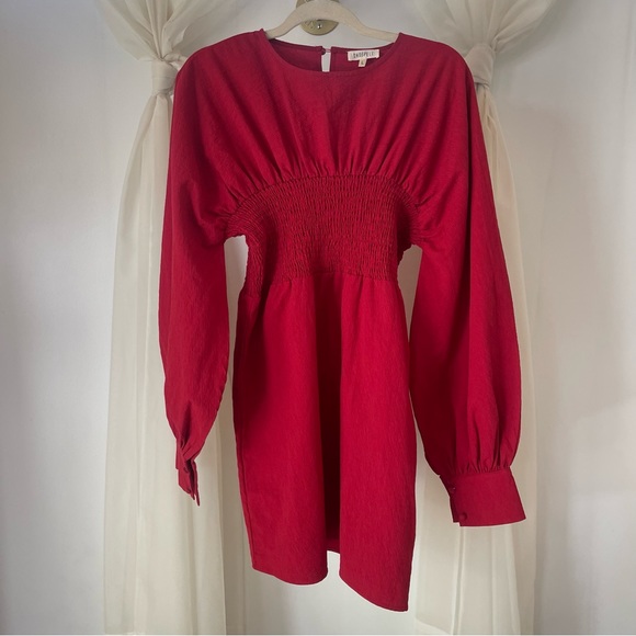 Sister Jane Ghospell Balloon sleeve dress *FITS S/M* - Picture 2 of 7